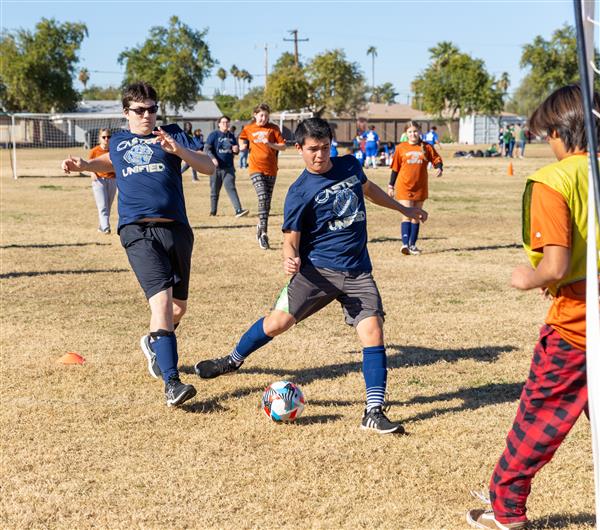 7th Annual Unified Soccer Classic, Thursday, December 8, 2022. 12 schools, including 5 CUSD schools, participated in the morning tournament. Play Unified, Live Unified.